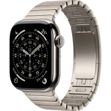 Apple Watch Series 11 42mm Natural Titanium Case with Natural Link Bracelet